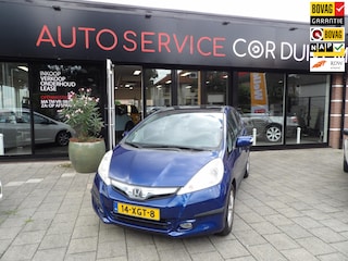 Honda Jazz 1.4 Hybrid Elegance /AUTOMAAT /CRUISE /AIRCO /PANORAMA DAK ONDERHOUDEN 12 MAANDEN BOVAG GARANTIE EN AFLEVERING EN APK