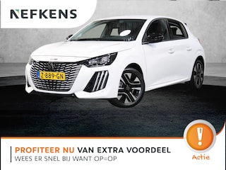 Peugeot 208 Hybrid 100PK e-DCS6 Allure | AppleCarplay/Android Auto | Armsteun | Parkeersensoren | Navigatie | FULL LED | Lederen Stuurwiel | Climate Control | Cruise Control | 16" LMV | Isofix | Privacy Glass |