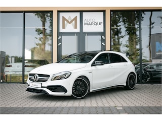 Mercedes-Benz A-klasse 45 4MATIC | Dealer Onderhouden | Performance Seats | Panoramadak | 19" LM Velgen | Harman Kardon | Achteruitrijcamera | Stoelverwarming |