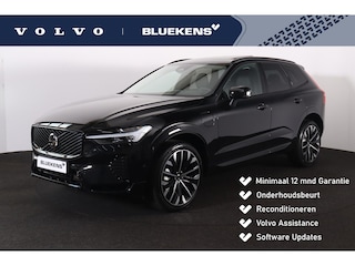 Volvo XC60 T8 Recharge AWD Ultra Dark - LONG RANGE - Panorama/schuifdak - IntelliSafe Assist & Surround - 360º Camera - Harman/Kardon audio - Adaptieve LED koplampen - Verwarmde voorstoelen, stuur & achterbank - Parkeersensoren voor & achter - Elektr. bedienb. voorstoelen met geheugen - Head up display - Draadloze tel. lader - Extra getint glas - 21' LMV