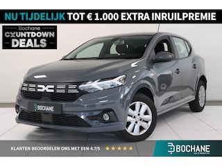 Dacia Sandero 1.0 TCe 90 Expression | Camera | Airco | Cruise control | AppleCarplay AndroidAuto navigatie | LED |