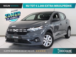 Dacia Sandero 1.0 TCe 90 Expression | Camera | Airco | Cruise control | AppleCarplay AndroidAuto navigatie | LED |
