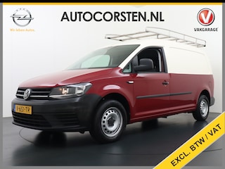 Volkswagen Caddy 2.0TDI L2H1 BMT Airco Trekhaak Imperiaal Bluetooth Trendline Betonplex Inbouw Lades Schuifdeur Euro 6 1.400KG Trekgewicht