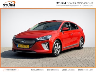 Hyundai Ioniq 1.6 GDi Premium | Schuif-/Kanteldak | Navigatie | Camera | Leder | Stuur- + Stoelverwarming | Geheugenstoel | Apple Carplay/Android Auto | Rijklaarprijs!