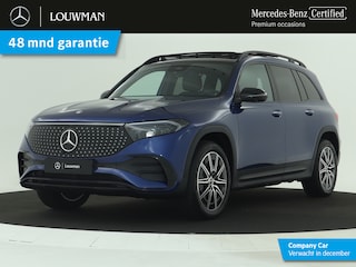 Mercedes-Benz EQB 250+ AMG Nightpakket 7 persoons 71 kWh | Panoramadak | Burmester Audio | Head Up | Memory | 360°-camera | Stuur- en Stoelverwarming | GUARD 360° Voertuigbescherming Plus | Winter pakket | EASY PACK achterklep |
