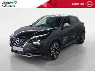 Nissan Juke 1.6 Hybrid N-Design *Navigatie*Apple carplay & android auto*19inch LMwielen*Stoelverwarming*Pro-pilot*Stuurverwarming*360grd camera*Dodehoeksensoren*Automaat*
