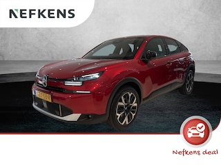 Citroën C4 1.2 Hybrid 136 Max | DEMO TE KOOP | Verwarmde voorruit, verwarmd stuurwiel & mistlampen vóór | Head-up display | 360 Vision (camera's vóór & achter) | Draadloze telefoonlader | Cruise control adaptief met Stop&Go en stuurhulp