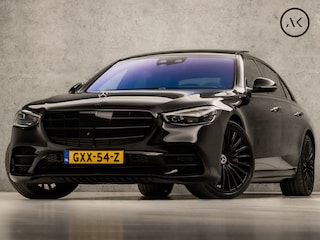 Mercedes-Benz S-klasse 580 e Lang AMG Sport 517Pk (FULL OPTION, PANORAMADAK, ACHTERASBESTURING, HEAD-UP DISPLAY, 3D COCKPIT, BURMESTER AUDIO, CHAUFFEUR PAKKET, DIGITAL LIGHT KOPLAMPEN, NIGHT PAKKET, TABLET ACHTERIN, DEALER ONDERHOUDEN,