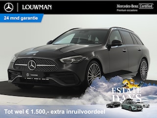 Mercedes-Benz C-klasse Estate 180 Star Edition AMG Line | Nightpakket | Trekhaak | Parkeerpakket met achteruitrijcamera | Spiegelpakket | Comfortpakket Plus | EASY PACK achterklep | Antidiefstalpakket GUARD 360° Plus |