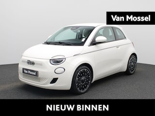 Fiat 500 La Prima 42 kWh | NAVIGATIE | ACHTERUITRIJCAMERA | STOELVERWARMING | LEDEREN STOELEN | CLIMATE CONTROL |