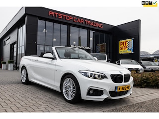 BMW 2-serie Cabrio 220i M-Sport, 184 PK, Alcantara, LED, *43000km* Nieuwstaat!