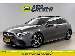 Mercedes-Benz A-klasse 180 AMG Pano Sfeerverl. LED Carplay Virtual Clima Cruise Navi PDC 18''LMV