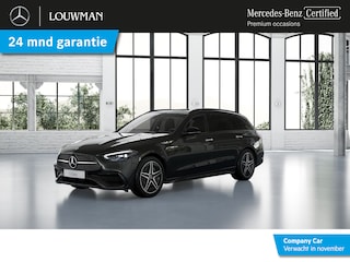 Mercedes-Benz C-klasse Estate 300 e Business Solution AMG | Nightpakket | Trekhaak | Comfortpakket Plus | Parkeerpakket met 360°-camera | KEYLESS GO | Memorypakket | EASY PACK achterklep | USB-pakket plus | Antidiefstalpakket GUARD 360° Plus |