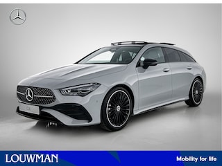Mercedes-Benz CLA Shooting Brake 180 Business Solution AMG | Trekhaak | AMG Line Plus pakket | Head-up Display | Dodehoekassistent | Panoramaschuifdak | 360° camera | 19 inch multispaaks velgen |