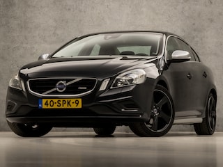 Volvo S60 1.6 T4 R-Design Sport 180Pk (NAVIGATIE, CLIMATE, LEDER, STOELVERWARMING, XENON, SPORTSTOELEN, TREKHAAK, PARKEERSENSOREN, CRUISE, NIEUWE APK, NIEUWSTAAT)