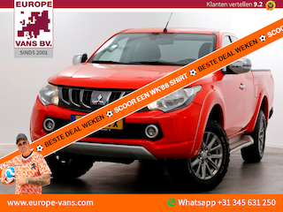 Mitsubishi L200 2.4 DI-D 180pk Club Cab Intense 4x4 High/Low Gearing + Diff. Lock 12-2018