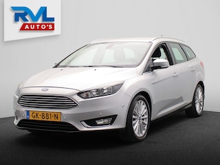 Ford Focus Wagon 1.0 Titanium Edition Origineel NL Navigatie Climate/Control