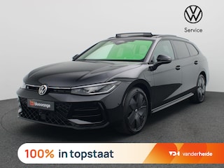 Volkswagen Passat Variant 1.5 eHybrid R-Line Edition 272PK DSG Matrix led, trekhaak, adaptive cruise, side assist, schuif-kanteldak, keyless, elek. bedienbare achterklep, stoelverwarming voor & achter, stuurwielverwarming, 19" lichtmetaal