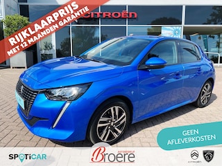 Peugeot 208 1.2 Turbo 100pk Allure Pack | camera, parkeersensoren, navigatie, dab, 16 inch velgen, draadloos telefoon opladen, apple, android, I-cockpit, climate