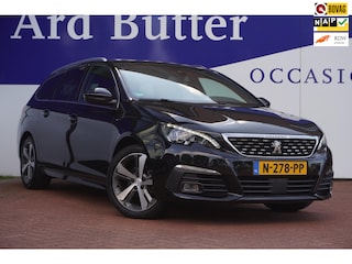 Peugeot 308 SW 1.2 PureTech Allure-GT+Led+Leder+Navigatie+camera+17"lmv+ecc+cruise+trekhaak = SUPER !!