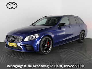 Mercedes-Benz C-klasse Estate 180 Business Solution AMG Automaat | 1e eigenaar | Navigatie | Trekhaak | Camera | Half Leder |