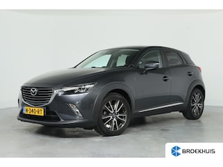 Mazda CX-3 2.0 SkyActiv-G 150 GT-M 4WD | Trekhaak | Navi | Camera | Clima | HUD | Cruise | DAB | Half Leder | Stoelverwarming | Keyless