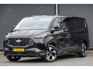 Ford Transit Custom L2H1 2.5 PHEV 233Pk | Sport | Plug In Hybrid | B&O Sound | 360° Camera | 2xschuifdeur | Trekhaak | 19'' Agate Black