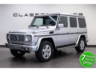 Mercedes-Benz G-klasse 500 St.Wagon Btw auto, Fiscale waarde € 22.000,- (€ 45.413.229 Ex B.T.W) DEALER AUTO 7 persoons uitvoering