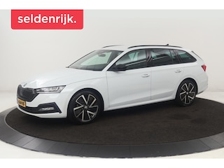 Skoda Octavia 1.0 e-TSI Sport | Carplay | Trekhaak | Sportstoelen | Full LED | Sfeerverlichting | Navigatie | Climate control | Parkeerhulp