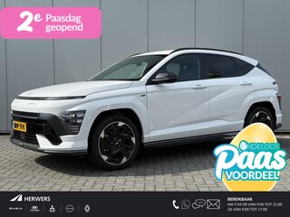 Hyundai Kona N Line 65.4 kWh / Dynamische Routeplanner / Climate Control / Adaptive Cruise Control / 360 Camera / Stoel- & Stuurverwarming / Stoelverkoeling / Snel Leverbaar! /