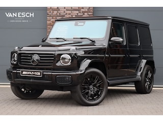 Mercedes-Benz G-klasse 580 EQ AMG Exclusive Line 116 kWh | Techniekpakket | Distronic | Multicontourstoelen | Burmester | Keyless Go | Schuifdak | Verwarmd Stuurwiel | Nappa Leder |