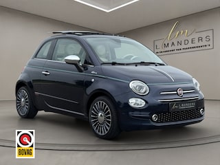 Fiat 500 0.9 TwinAir T Riva 2017 BLAUW | Schuifdak | Display | Benzine