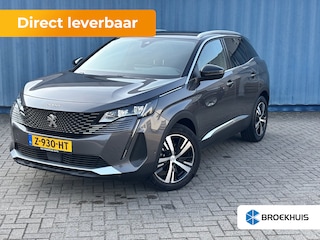 Peugeot 3008 1.2 Hybrid GT Fabriekgarantie tot 04-2026 | 360 graden Camera | Apple Carplay\ Android auto | Adaptieve Cruise | DAB | Dakrails | Fullscreen NAVI | Airco Automatisch