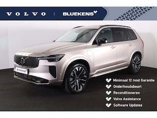 Volvo XC90 T8 Recharge AWD Plus Dark - LONG RANGE - Panorama/schuifdak - IntelliSafe Assist & Surround - 360º Camera - Harman/Kardon audio - Verwarmde voorstoelen, stuur & achterbank - Parkeersensoren voor & achter - Elektr. bedienb. voorstoelen met geheugen - Draadloze tel. lader - Extra getint glas - Elektr. inklapbare trekhaak - 21' LMV