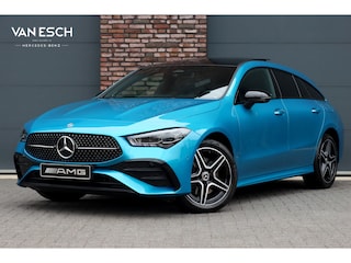 Mercedes-Benz CLA Shooting Brake 250 e Star Edition AMG Line | Facelift | Distronic | Panoramadak | Memory | Burmester | Surround Camera | HUD | Verwarmd Stuurwiel | Augmented Reality |