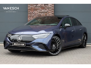 Mercedes-Benz EQE 350+ Business Solution AMG 96 kWh | Airmatic | Achterasbesturing | Distronic+ | Burmester | HUD | Surround Camera | Digital Light | Panoramadak | Warmtepomp | Augmented Reality | Keyless Go |