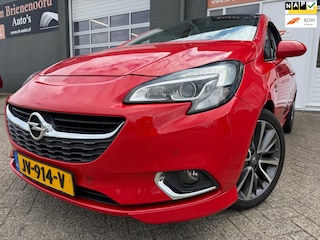 Opel Corsa 1.0 Turbo Innovation van 1ste Eig met elec panoramadak en parkeersensoren en bluetooth telefoon