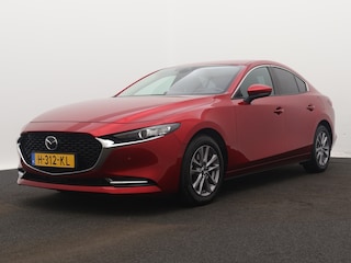 Mazda 3 2.0 e-SkyActiv-X M Hybrid 180 Comfort met Bose | BOSE Audio | Navigatie | Camera | Leder | LM velgen | Stuur-/Stoelverwarming | Dodehoek Ass. | Head-up Display | Stoelgeheugen |
