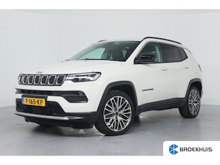 Jeep Compass 4xe 240 Plug-in Hybrid Electric Limited | Adaptive Cruise | Stoel/-Stuurverwarming | Elektr Achterklep | Camera | Climate Control | Led | Keyless | Verwarmde Voorruit | Keyless