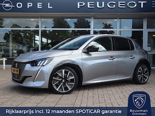 Peugeot 208 EV GT Pack 50kWh 136PK Automaat, Rijklaarprijs, Alcantara Stoelverwarming 3 Fase lader DAB+ Camera Navigatie