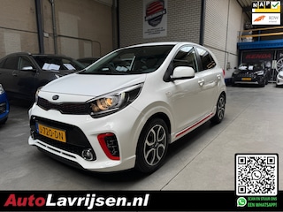 Kia Picanto GT-Line EDITION 1E EIGENAAR NL AUTO NAP NAVI/CAMERA VOL LEDER CRUISE LED LMV AIRCO!!