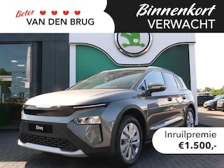 Skoda Elroq Business Edition Elektromotor 210 kW / 286 PK SUV Elektromotor 210 kW / 286 PK SUV Elektri | Trekhaak | display 13" met Navigatie | Climate Control | Sensoren V+A | Verw. Stuur en Stoel | Camera | Adap. Cruise | Private Lease €650,- pm