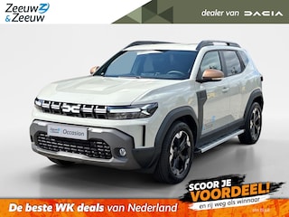 Dacia Duster 140PK Hybrid Journey Automaat | DEMO | Pack Winter | 18" Lichtmetalen Velgen | Treeplanken | 360 Camera | Digital Cockpit | Climate Control | Apple CarPlay/Android Auto | Licht & Regen Sensor |