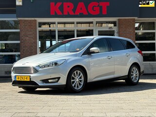 Ford Focus Wagon 2.0 TDCI Titanium Edition|NAP|AUTOMAAT|clima|cruise|navi|stuur- en stoelverwarming|bluetooth|voorruitverwarming