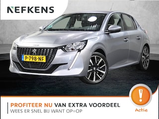 Peugeot 208 1.2 100PK Blue Lease Allure | AppleCarplay/Android Auto | Armsteun | Parkeersensoren | Trekhaak | Lederen Stuurwiel | Climate Control | Cruise Control | 17" LMV | Isofix | Privacy Glass |