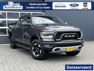 Dodge Ram 5.7i V8 HEMI eTorque 400PK CREW CAB REBEL GT | BPM VRIJ | RAMBOX | LUCHTVERING | LPG | LAADBAKKLEP | TREKHAAK | PANODAK | 360CAM | DIGITAAL DASHBOARD
