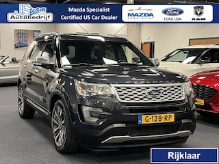 Ford Explorer 3.5 V6 Ecoboost Platinum 370PK AWD | Automaat | 6-Persoons | Trekhaak | Panodak | Apple CarPlay