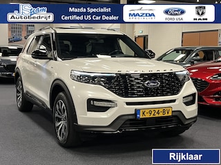 Ford Explorer 3.0 V6 EcoBoost PHEV ST-Line 457PK AWD | 7-Persoons | Trekhaak | Panodak