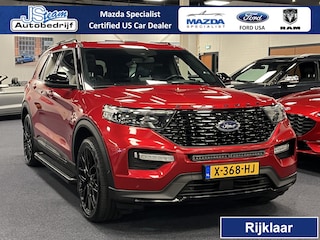 Ford Explorer 3.0 V6 EcoBoost PHEV ST-Line 457PK AWD | 7-Persoons | Trekhaak | Panodak | Side bars | 22inch