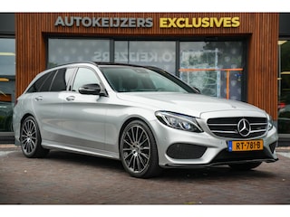 Mercedes-Benz C-klasse Estate 180 Sport Edition Premium Plus AMG Panoramadak Burmester Memory LED 19''LM